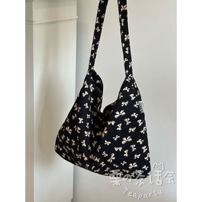 Patterned Tote Bag / Bag Charm / Set SpreePicky