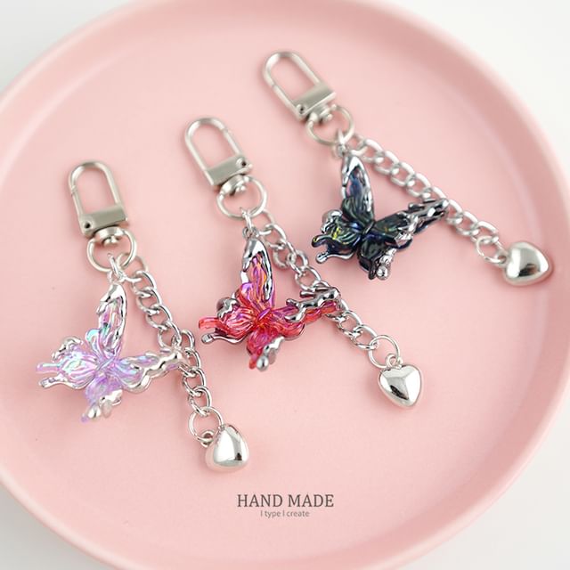 Butterfly Key Chain / Bag Charm SpreePicky