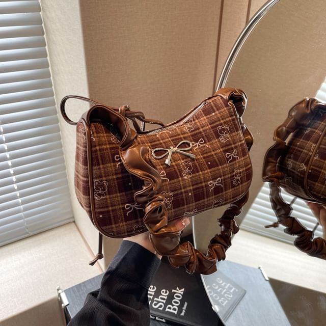 Plaid Crossbody Bag SpreePicky