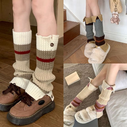 Cable Knit Leg Warmers / Set SpreePicky