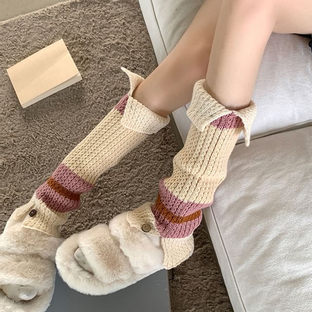 Cable Knit Leg Warmers / Set SpreePicky