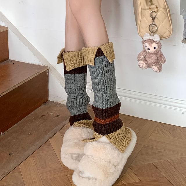 Cable Knit Leg Warmers / Set SpreePicky