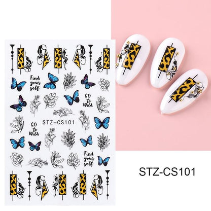 Print Nail Art Stickers SpreePicky