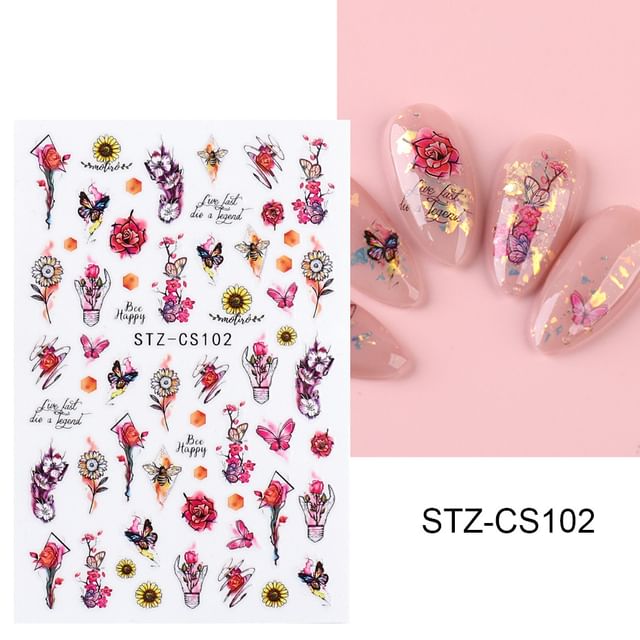 Print Nail Art Stickers SpreePicky