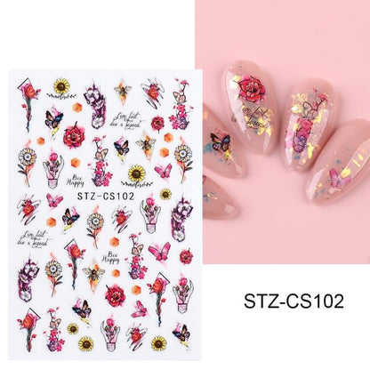 Print Nail Art Stickers SpreePicky