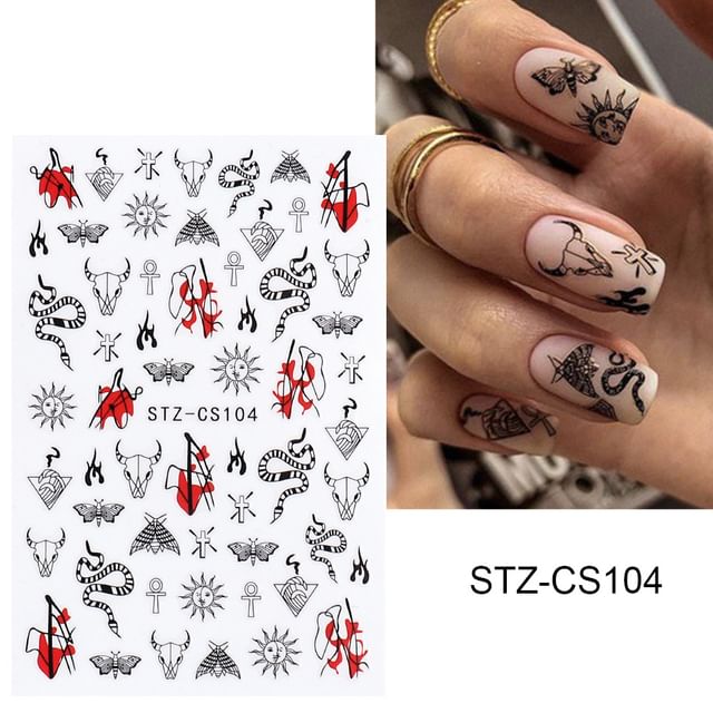 Print Nail Art Stickers SpreePicky