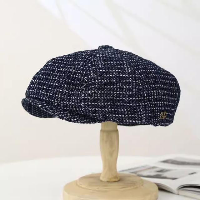 / Denim Newsboy Beret Cap FashionChic