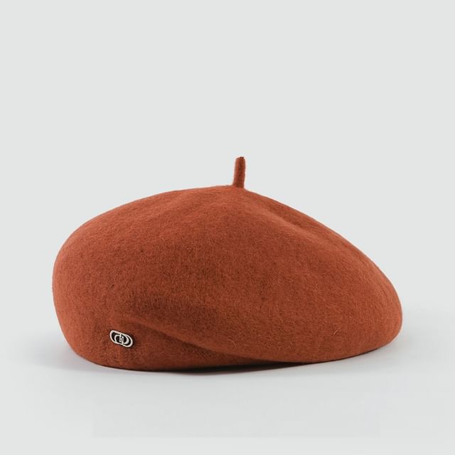 Plain Felt Beret SpreePicky