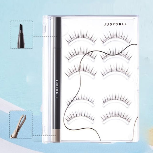 Eyelashes & Adhesive Eyeliner Kit SpreePicky