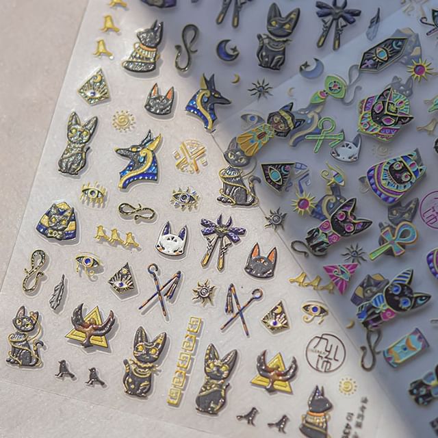 Pharaoh Nail Art Stickers SpreePicky