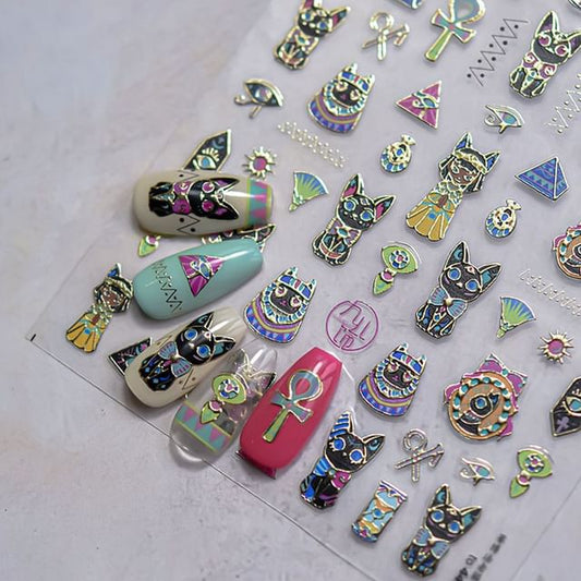 Egyptian Nail Art Stickers SpreePicky