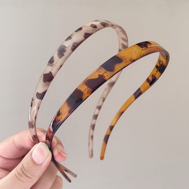 Leopard Print Headband SpreePicky