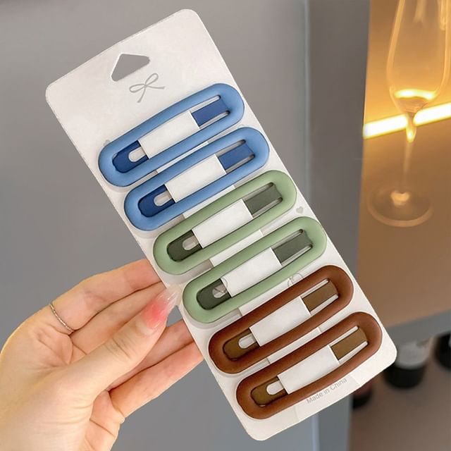 Set of 6: Hair Clip SpreePicky