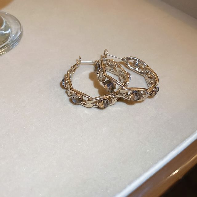 / Earring Alloy Faux (Various Pearl Shell Geometric Designs) FashionChic