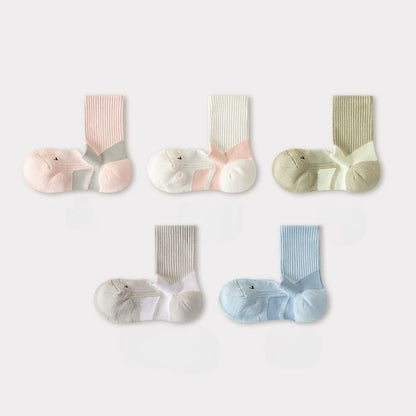 Two Tone Yoga Short Socks Set SpreePicky