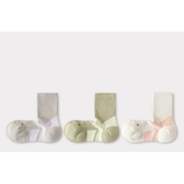 Two Tone Yoga Short Socks Set SpreePicky