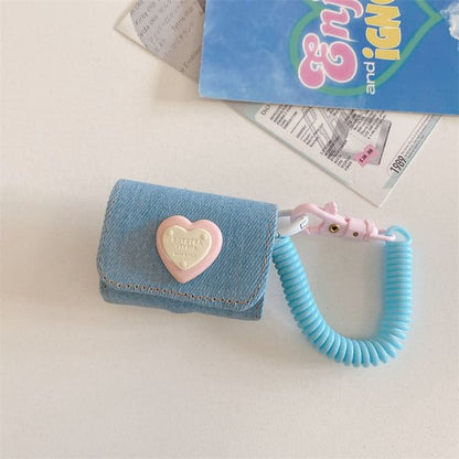 Heart Denim AirPods / Pro Earphone Case Skin SpreePicky