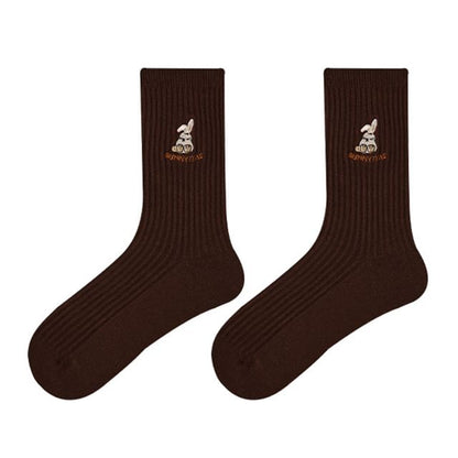 Embroidered Short Socks SpreePicky