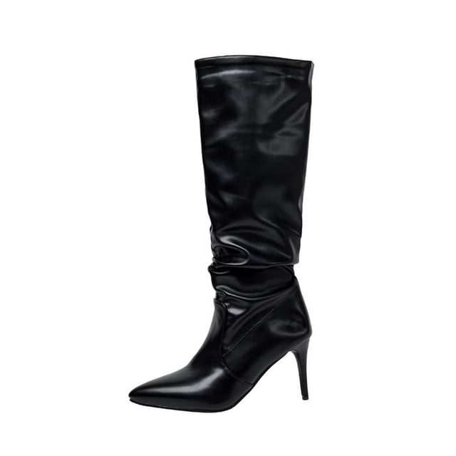 Stiletto Heel Tall Boots SpreePicky