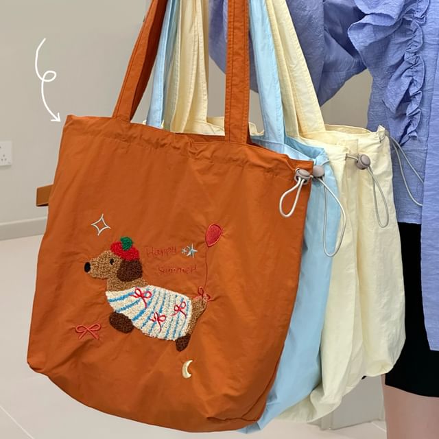 Animal Applique Tote Bag / Bag Charm / Set SpreePicky