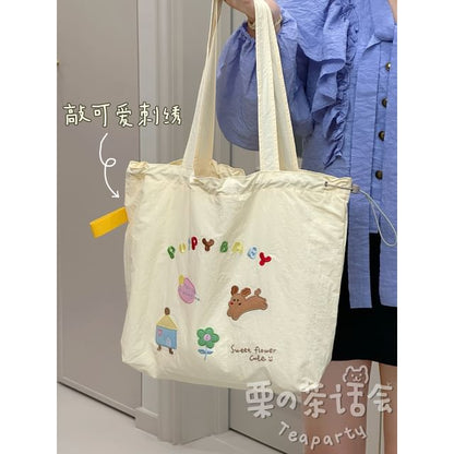 Animal Applique Tote Bag / Bag Charm / Set SpreePicky