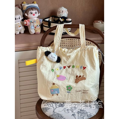 Animal Applique Tote Bag / Bag Charm / Set SpreePicky