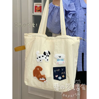 Animal Applique Tote Bag / Bag Charm / Set SpreePicky