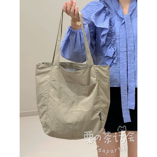 Canvas Plain Tote Bag / Bag Charm / Set SpreePicky