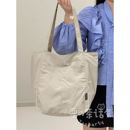 Canvas Plain Tote Bag / Bag Charm / Set SpreePicky