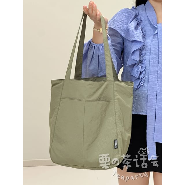 Canvas Plain Tote Bag / Bag Charm / Set SpreePicky