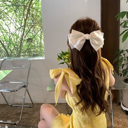 Ribbon Bow Hair Clip SpreePicky