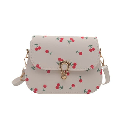 Cherry Print Satchel Bag SpreePicky