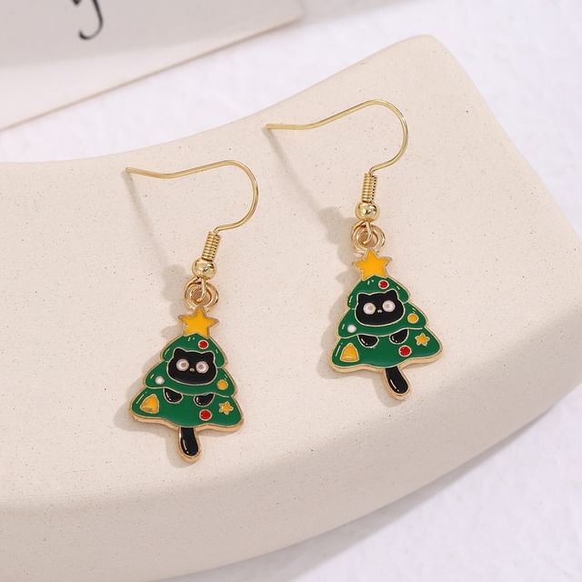 Christmas Cartoon Alloy Drop Earring SpreePicky