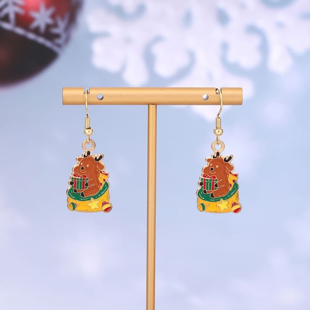 Christmas Cartoon Alloy Drop Earring SpreePicky