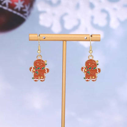 Christmas Cartoon Alloy Drop Earring SpreePicky