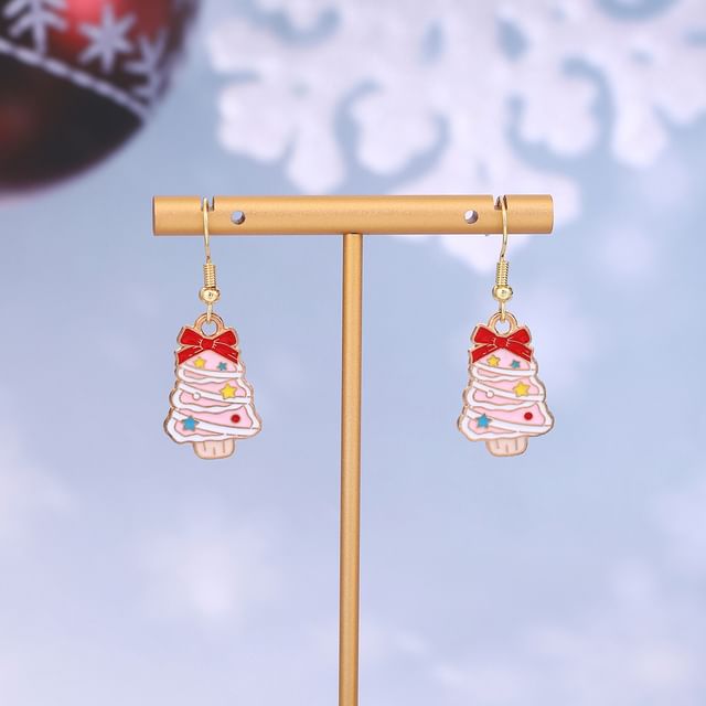 Christmas Cartoon Alloy Drop Earring SpreePicky