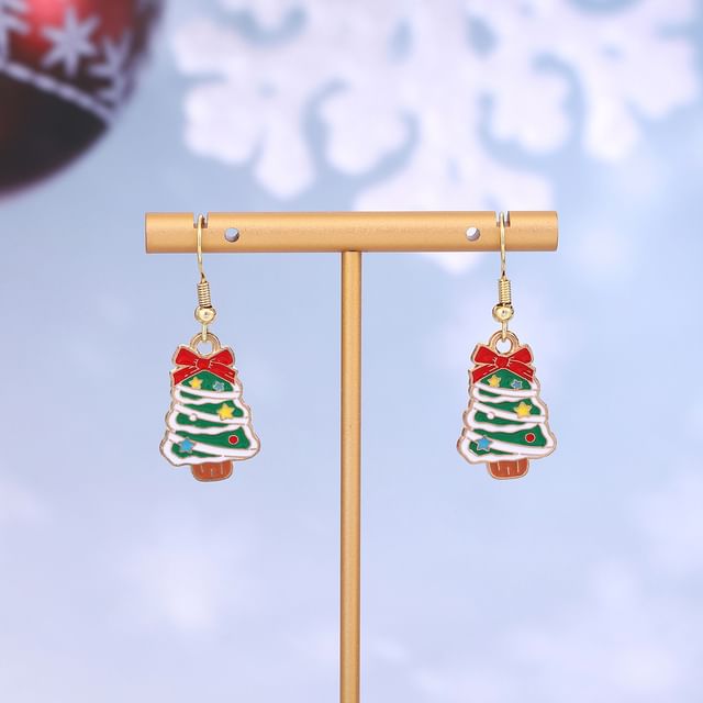 Christmas Cartoon Alloy Drop Earring SpreePicky