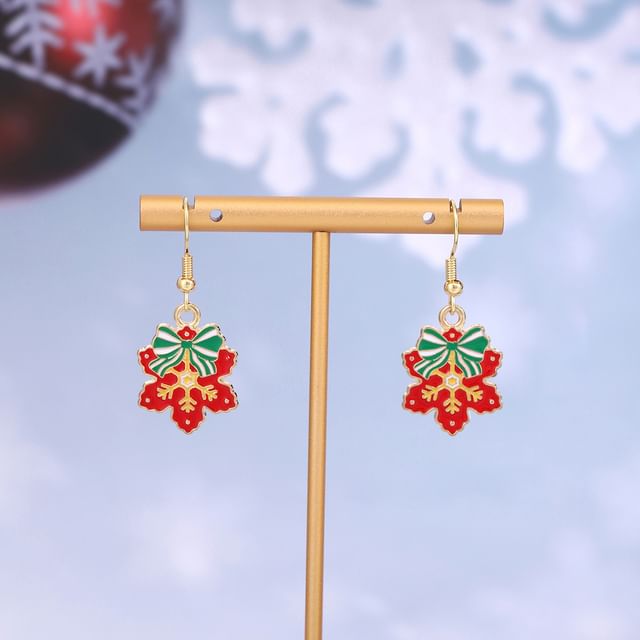 Christmas Cartoon Alloy Drop Earring SpreePicky