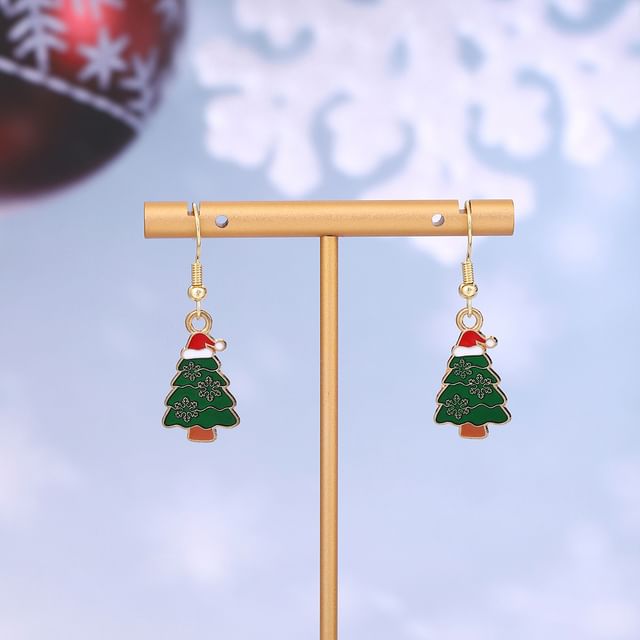 Christmas Cartoon Alloy Drop Earring SpreePicky