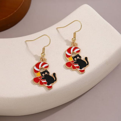 Christmas Cartoon Alloy Drop Earring SpreePicky