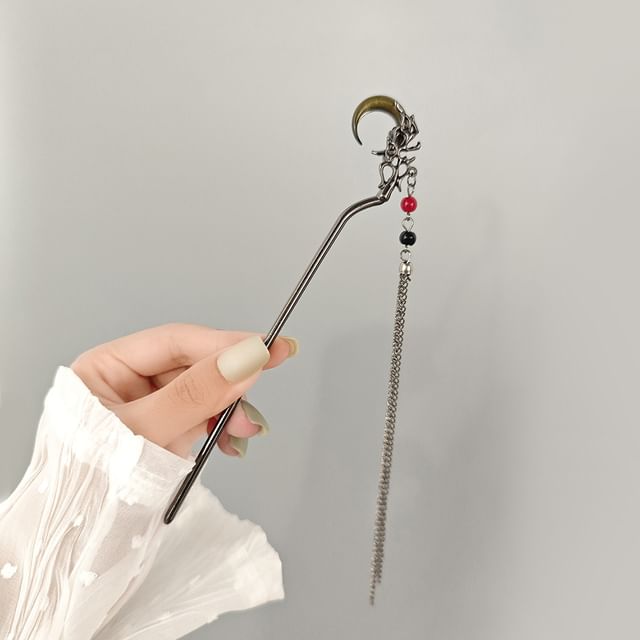 Beaded Alloy Hair Stick SpreePicky