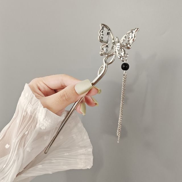 Beaded Alloy Hair Stick SpreePicky