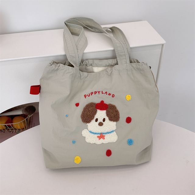 Cartoon Drawstring Shopper Bag SpreePicky