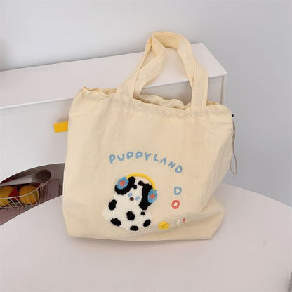 Cartoon Drawstring Shopper Bag SpreePicky