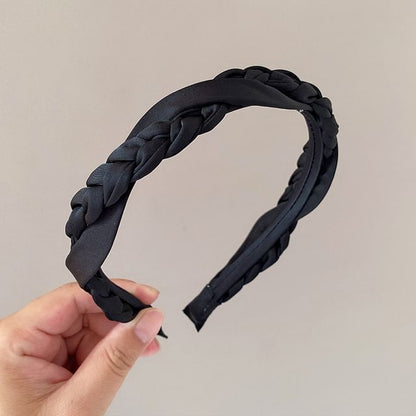 Twisted Plain Headband SpreePicky