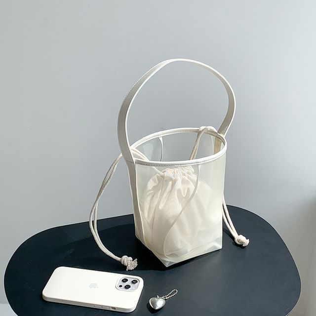 + Bucket Pouch Set: Mesh Bag FashionChic