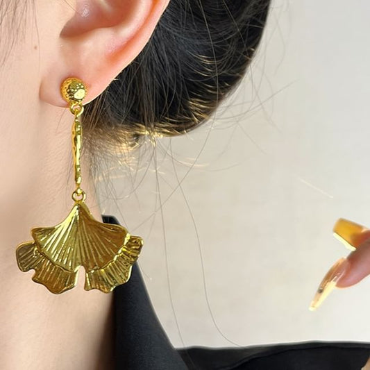 Gingko Drop Earring SpreePicky