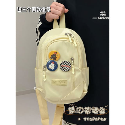 Plain Zip Sling Bag SpreePicky