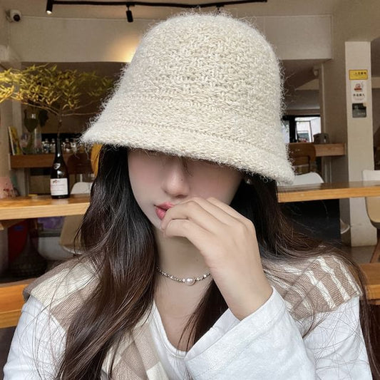 Knit Bucket Hat SpreePicky