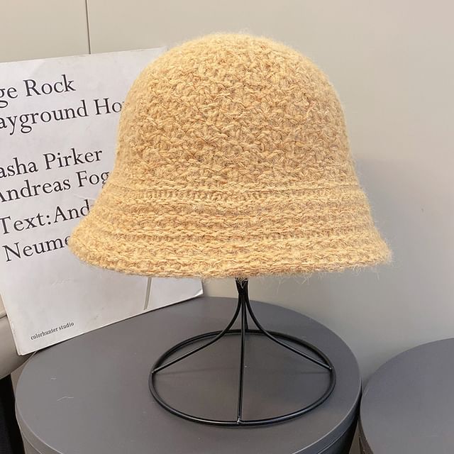 Knit Bucket Hat SpreePicky